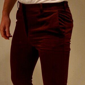 Pants H&M - Skinny Fit - Cropped Leg - US 32R - One Black & One Mahogany